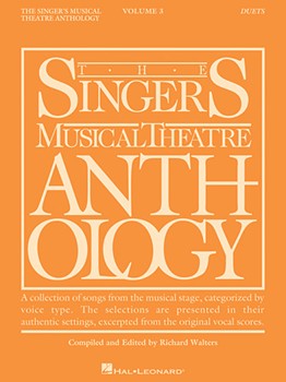 Singer's Musical Theatre Anthology Duets Volume 3 - Book Only Vocal