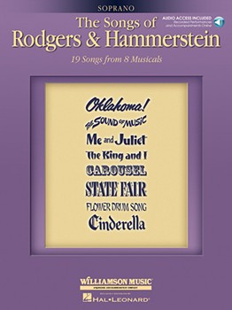 Songs Of Rodgers & Hammerstein by Rodgers and Hammerstein for Soprano (w/Audio Access)