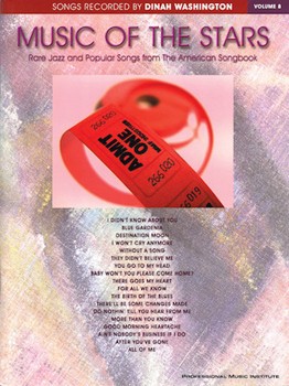 Music Of The Stars Volume 8 by Washington Dinah Dinah Washington for PVG Collection W (Vol 8)