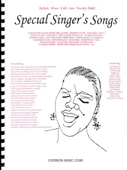 Special Singer's Songs by - Various - for PVG Collection