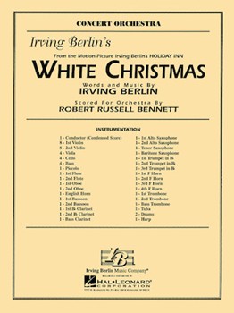 White Christmas by Berlin Irving - Roger Bennett - for Full Orchestra