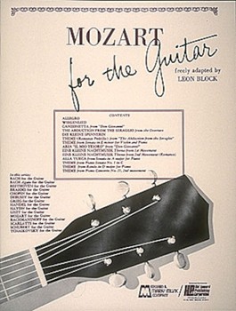 Mozart for Guitar by Mozart Wolfgang Amadeus for