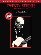 Andres Segovia - 20 Studies for Guitar - Book Only GTR