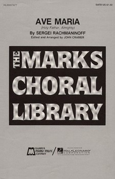 Ave Maria by Rachmaninoff Sergei - Cramer - for SATB