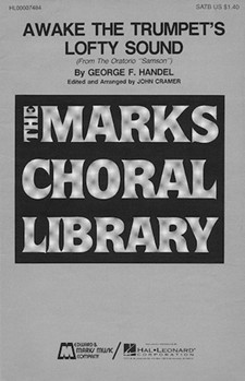Awake The Trumpet's Lofty Sound by Handel George Frideric - Cramer John - for SATB