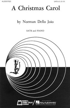 A Christmas Carol by Dello Joio Norman for SATB