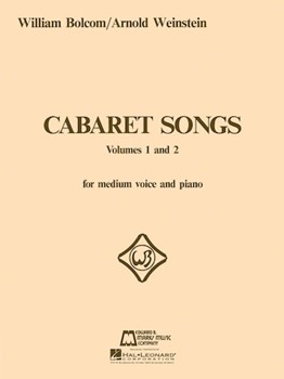 Cabaret Songs 1/2 by Bolcom WIlliam for Medium Voice (Vols 1/2)