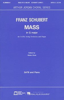 Mass In G #2 D167 by Schubert Franz - Ehret Walter - for SATB