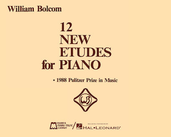 12 New Etudes For Piano by Bolcom WIlliam for Piano
