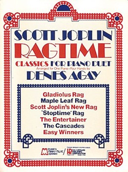 Scott Joplin Ragtime Classics by Joplin - Agay Denes - Scott Joplin for 1 Piano 4 Hands