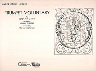 Trumpet Voluntary by Purcell - Alphenaar Gerard - for Organ Solo