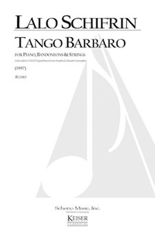 Tango Barbaro by Schifrin Lalo for Full Score