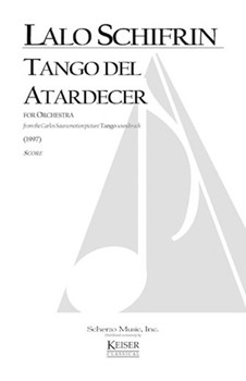 Tango del Atardecer by Schifrin Lalo for Full Score