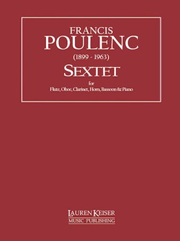 Sextet by Poulenc Francis for Score and Parts