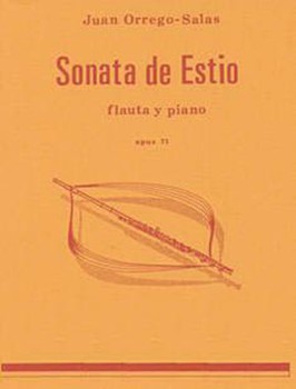 Sonata de Estio op. 71 by Orrego-Salas Juan for