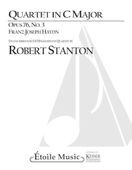 Quartet In C Major by Haydn Joseph - Stanton Robert - for Saxophone Quartet