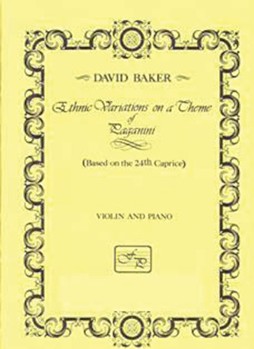 Ethnic Variations on a Theme of Paganini by Baker David for