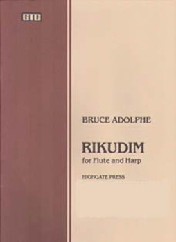 Rikudim for Flute and Harp by Adolphe Bruce for Parts