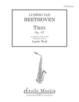 Trio Op. 87 by Beethoven Ludwig van for Full Score