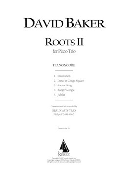 Roots II by Baker David for Full Score