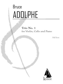 Trio No. 1 by Adolphe Bruce for Full Score
