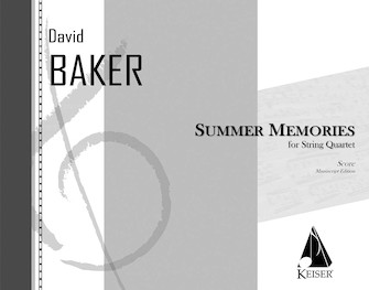 Summer Memories by Baker David for Full Score