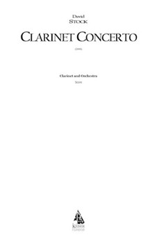Clarinet Concerto by Stock David for Full Score