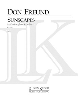 Sunscapes (Piano Reduction) by Freund Don for Full Score