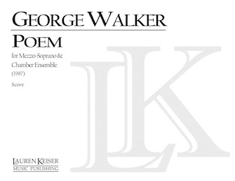 Poeme by Walker George for Full Score