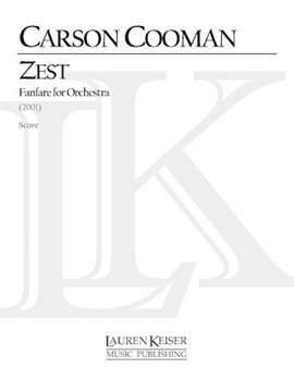 Zest: Fanfare for Orchestra by Cooman Carson for Full Score