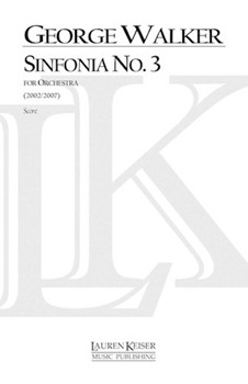 Sinfonia No. 3 by Walker George for Full Score