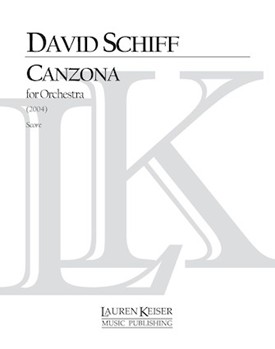 Canzona by Schiff David for Full Score