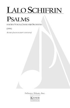 Psalms by Schifrin Lalo for Full Score