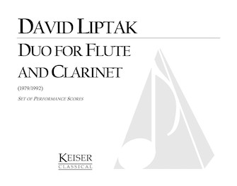 Duo for Flute and Clarinet by Liptak David for Parts