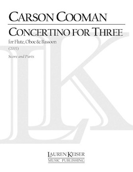 Concertino for Three by Cooman Carson for Score and Parts