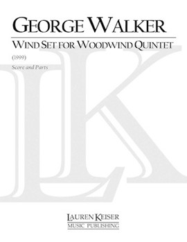 Wind Set for Woodwind Quintet by Walker George for Score and Parts