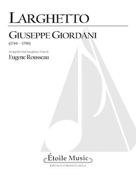 Larghetto by Giordani Giuseppe - Rousseau Eugene - for