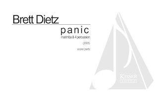 Panic by Dietz Brett William for Score and Parts