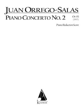 Piano Concerto No. 2 Op. 93 by Orrego-Salas Juan for