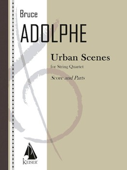 Urban Scenes by Adolphe Bruce for Score and Parts