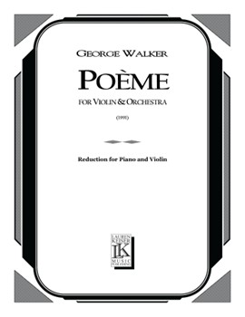 Poeme by Walker George for