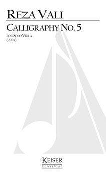 Calligraphy No. 5 by Vali Reza for