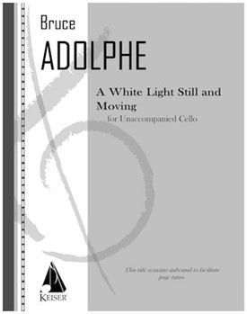 A White Light Still and Moving by Adolphe Bruce for