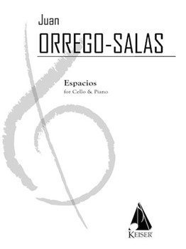 Espacios Op. 115: A Rhapsody for Cello and Piano by Orrego-Salas Juan for