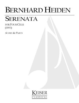 Serenata for Four Celli by Heiden Bernhard for Score and Parts
