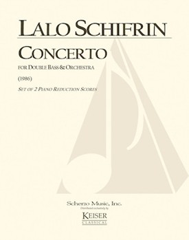 Concerto for Double Bass and Orchestra by Schifrin Lalo for