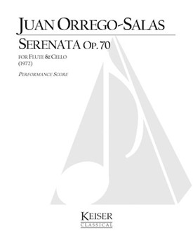 Serenata Op. 70 by Orrego-Salas Juan for