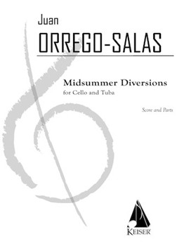 Midsummer Diversion Op. 99 by Orrego-Salas Juan for Score and Parts