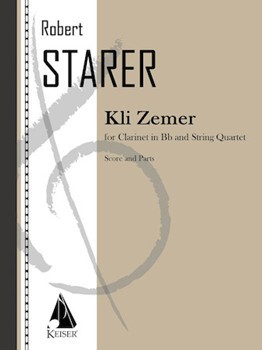 Kli Zemer by Starer Robert for Score and Parts