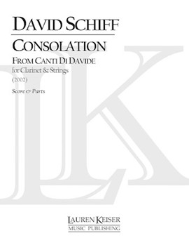 Consolation from Canti di Davide by Schiff David for Score and Parts